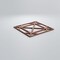 Ekena Millwork Small Buxton Decorative Fretwork Wood Wall Panels, Walnut, 11 3/8"W x 11 3/8"H x 3/8"T WALW12X12X0375BUXWA - alternate 3